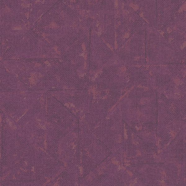 Bricoflor Vliestapete mit Lila Muster ausgefallene Uni Tapete in Violett Dr günstig online kaufen