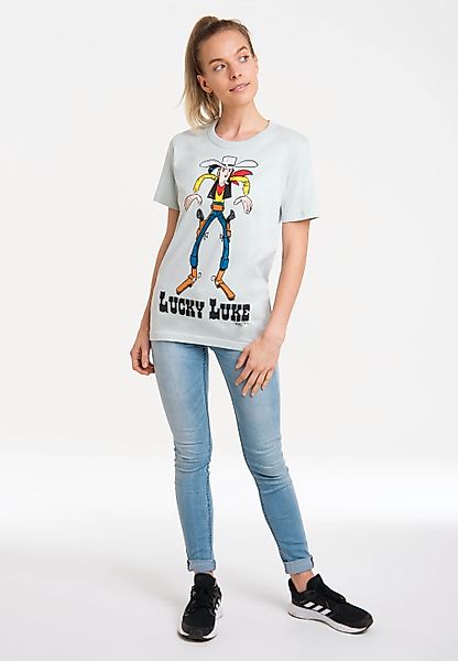 LOGOSHIRT T-Shirt "Lucky Luke Colt", mit lizenziertem Print günstig online kaufen