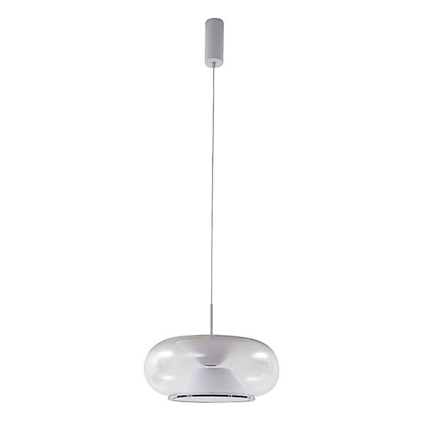 Lucande LED Pendelleuchte Orasa 10020436 Modern in Transparent aus Glas 1-f günstig online kaufen
