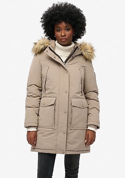 Superdry Steppjacke EVEREST FAUX FUR PARKA JACKET günstig online kaufen