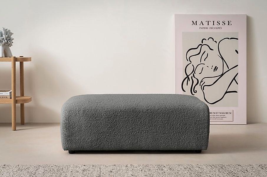 andas Hocker »BAKELS, Polsterhocker in Cord oder Boucle-Stoff« zur Serie BA günstig online kaufen