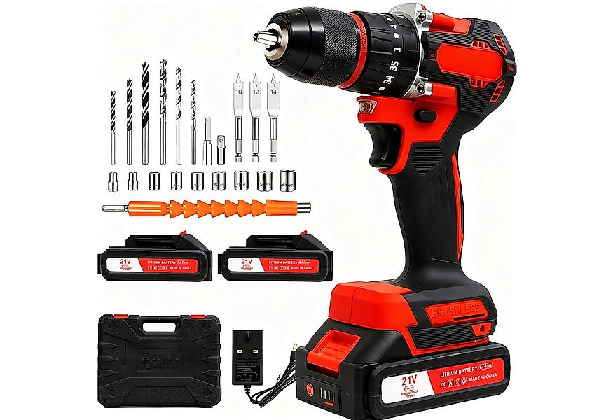 OUTIGO Akku-Bohrmaschine Akku-Bohrschrauber, Schnellladen, Das hohe Drehmom günstig online kaufen