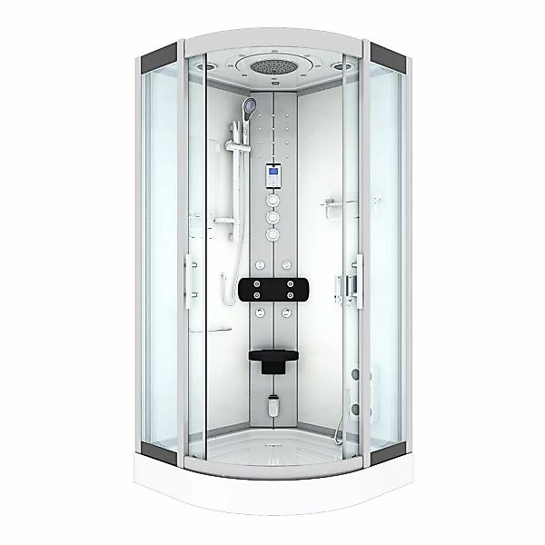 AcquaVapore Dampfdusche Duschtempel Sauna Dusche Duschkabine D46-20T3 100x1 günstig online kaufen