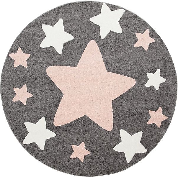 Paco Home Kinderteppich Capri 330, rund, günstig online kaufen