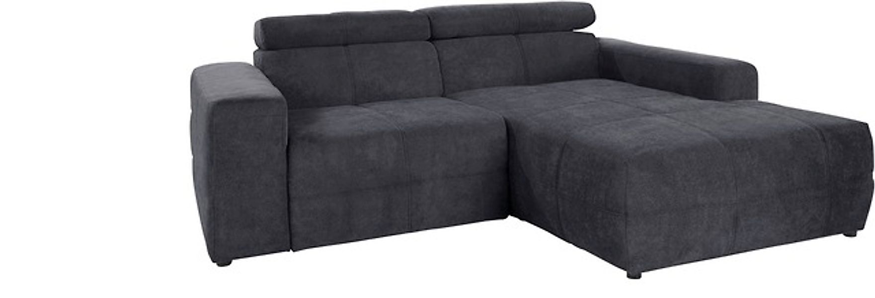DOMO collection Ecksofa »Brandon, inkl. Kopfteilverstellung, B/T/H: 214/100 günstig online kaufen