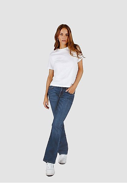 Mavi Schlagjeans Flared Denim Schlaghose Mid günstig online kaufen