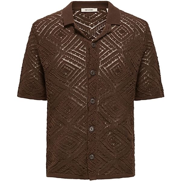 Only & Sons   Kurzarm Hemdbluse Hemd Kolmar Kurzarmhemd günstig online kaufen