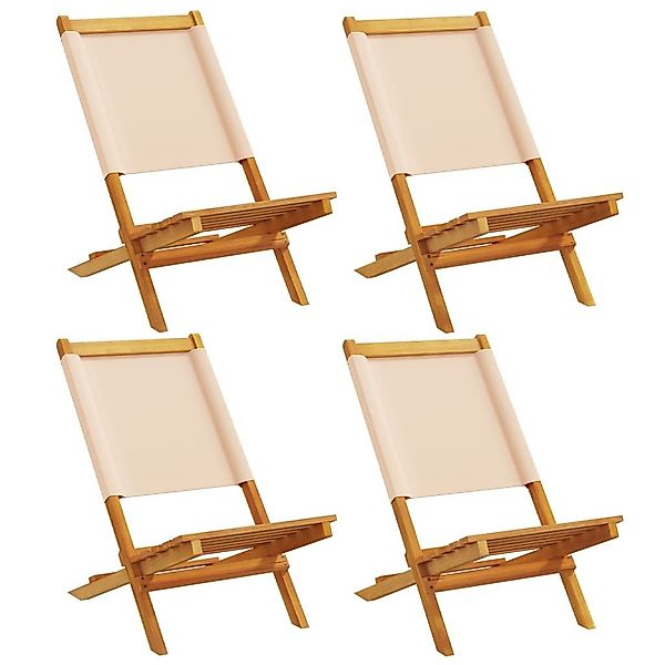vidaXL Gartenstuhl Gartenstühle 4 Stk. Klappbar günstig online kaufen