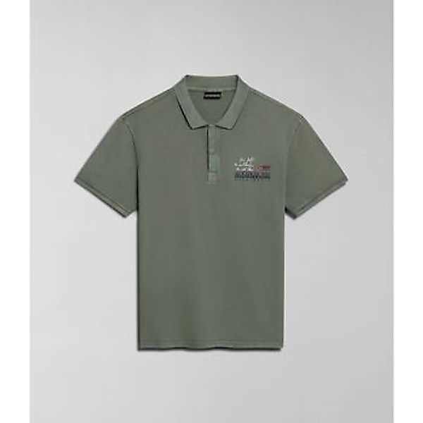 Napapijri  T-Shirts & Poloshirts E-COLVILLE NP0A4HPX-GAE GREEN LICHEN günstig online kaufen