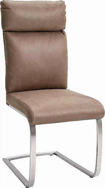 MCA furniture Freischwinger, (Set), 2 St., Microfaser, Stuhl belastbar bis günstig online kaufen
