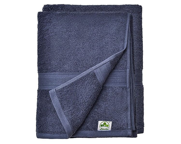 leevitex® Saunatuch Frottee XXL, (2-St), 80 x 200 cm, extra groß & saugfähi günstig online kaufen