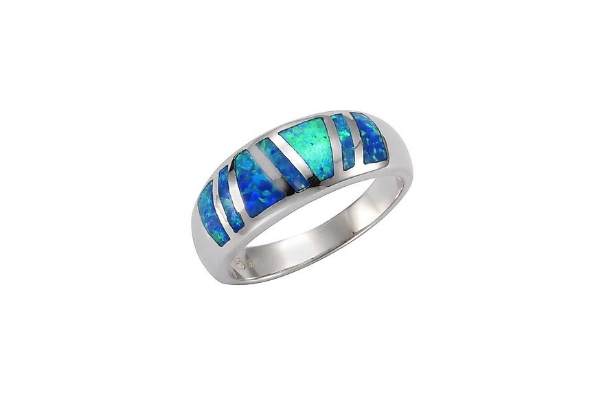 Vivance Fingerring 925/- Sterling Silber synth. Opal günstig online kaufen