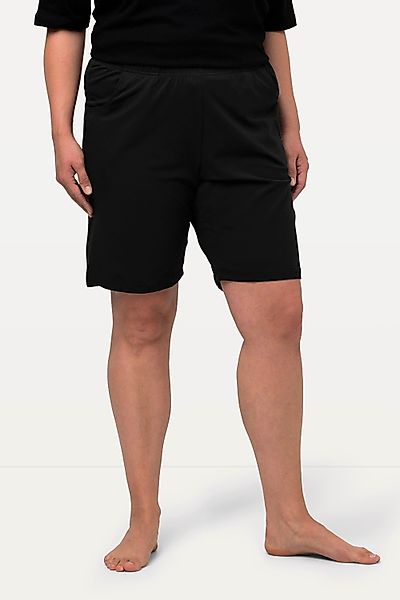 Ulla Popken Bermudas Jerseyshorts Taschen Elastikbund günstig online kaufen