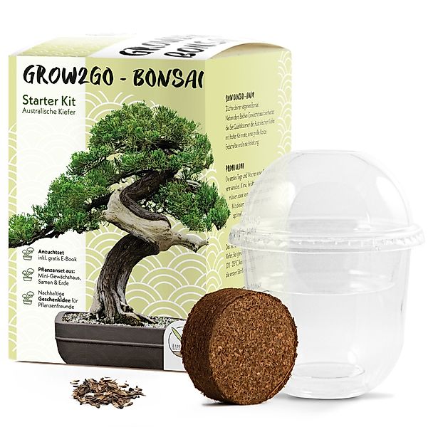 HappySeed Blumensamen GROW2GO Bonsai Starter Kit günstig online kaufen