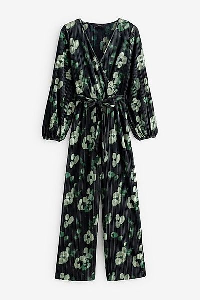 Next Jumpsuit Plissierter Langarm-Jumpsuit, Kurzgröße (1-tlg) günstig online kaufen