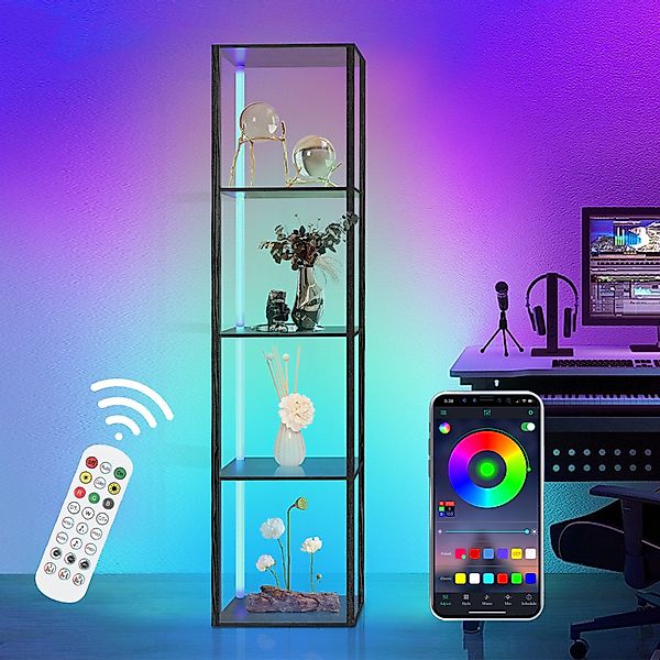XERSEK Stehlampe Dimmbar LED Stehleuchte Bücherregal günstig online kaufen