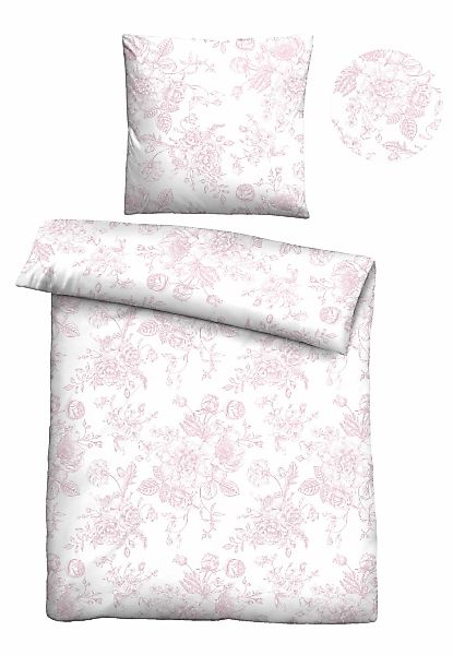 Castell - Markenbettwäsche Bettwäsche "0601101" 2 Stk. feiner Glanz + weich günstig online kaufen