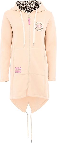 Zwillingsherz Kapuzensweatjacke Zwillingsherz Hoodiemantel "Wild Strong günstig online kaufen