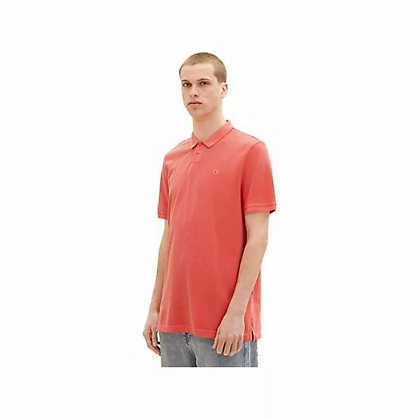 TOM TAILOR Poloshirt rot regular fit (1-tlg) günstig online kaufen