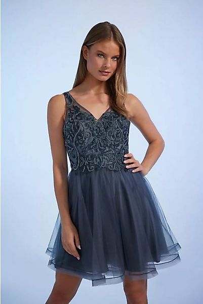 Laona Cocktailkleid IRON BLUE MESH DRESS günstig online kaufen