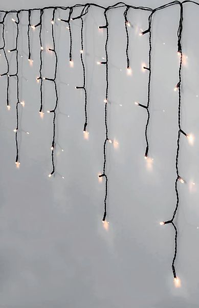 EGLO LED-Lichtervorhang »CRISPY ICE WHITE, Weihnachtsdeko« 960 Stk.-flammig günstig online kaufen