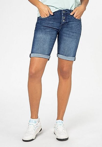 SUBLEVEL Jeansbermudas Damen Jeans Bermuda Stretch-Jeans günstig online kaufen