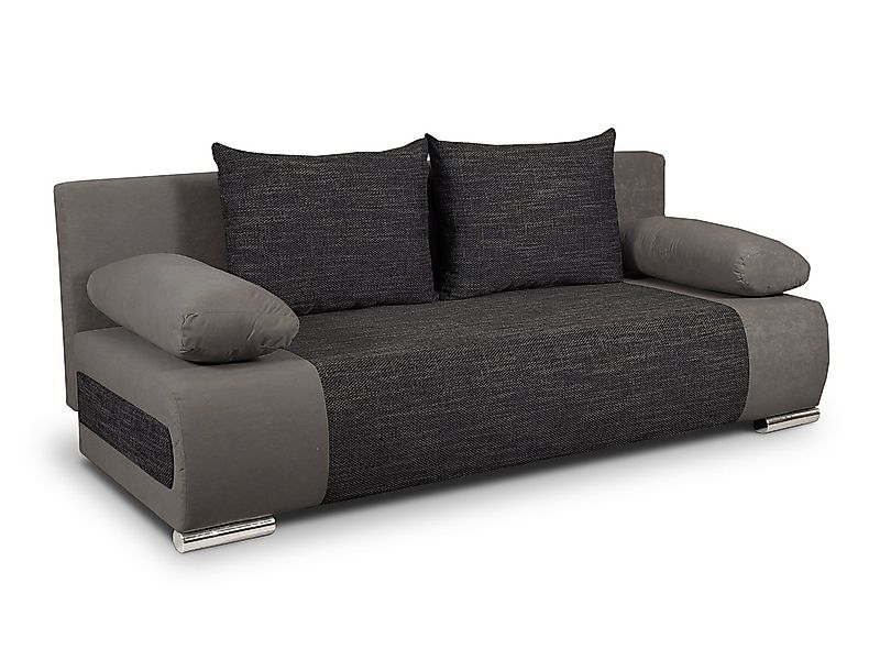 Sofnet Schlafsofa Naki, mit Schlaffunktion und Bettkasten, Bettsofa mit Chr günstig online kaufen