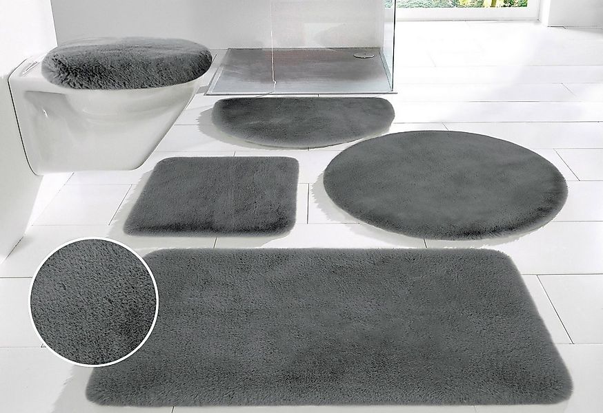 OTTO home Badematte Rabbit Badematten, Badvorleger, Badezimmer Teppich, Höh günstig online kaufen