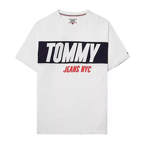 Tommy Hilfiger Logo Kurzärmeliges T-shirt XL Classic White günstig online kaufen