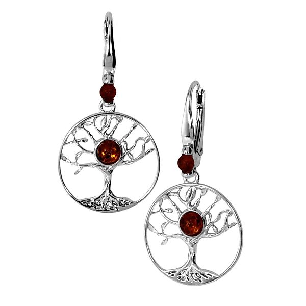 OSTSEE-SCHMUCK Paar Ohrhänger Ostsee-Schmuck Ohrhänger Lebensbaum günstig online kaufen