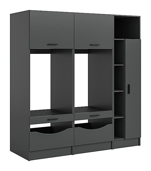 welltime Badmöbel-Set "FALAS, TOPSELLER, 3-teilig, Hauswirtschaftsraum Set, günstig online kaufen