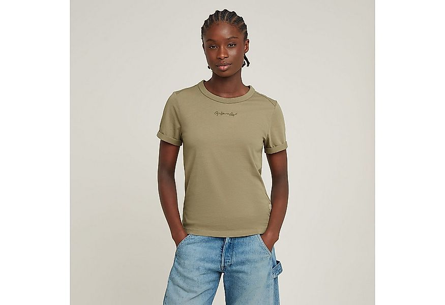 G-STAR T-Shirt Embro g-script Logo günstig online kaufen