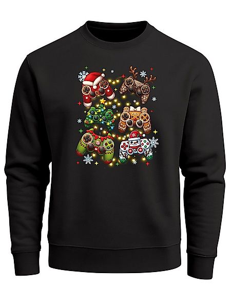MoonWorks Sweatshirt Sweatshirt Herren Weihnachtspullover Lustig Lebkuchen günstig online kaufen