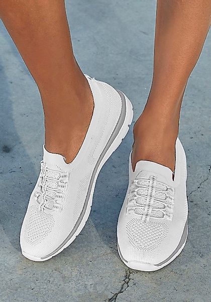 LASCANA Slipper, Halbschuh, leichtes Meshmaterial Sneaker günstig online kaufen