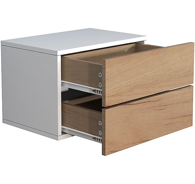 VCM Nachttisch Holz Wandschublade Wand Hänge günstig online kaufen