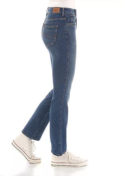 Lee Damen Jeans Breese - Bootcut - Blau - Mid Worn Martha günstig online kaufen
