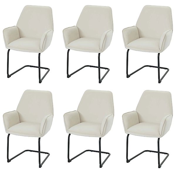 MCW Freischwinger G67 6er-Set Creme-Beige günstig online kaufen