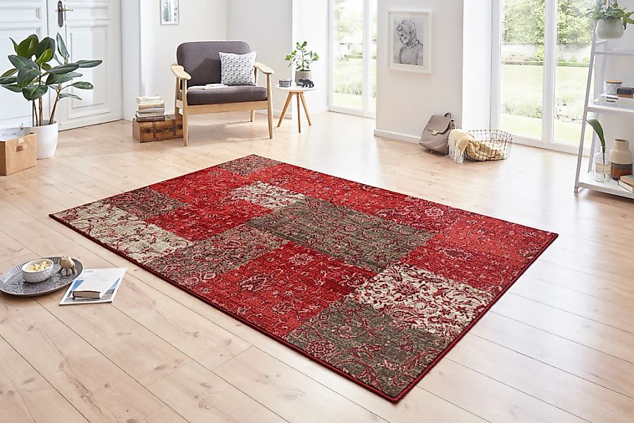 HANSE Home Teppich "Kirie" rechteckig 9 mm Höhe Patchwork, Kurzflor, Teppic günstig online kaufen