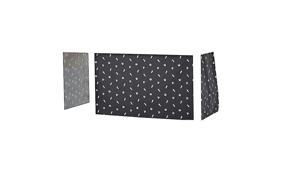 Hoppekids Vorhang für Spielbett 70x160  Pets ¦ grau ¦ Maße (cm): B: 300 H: günstig online kaufen