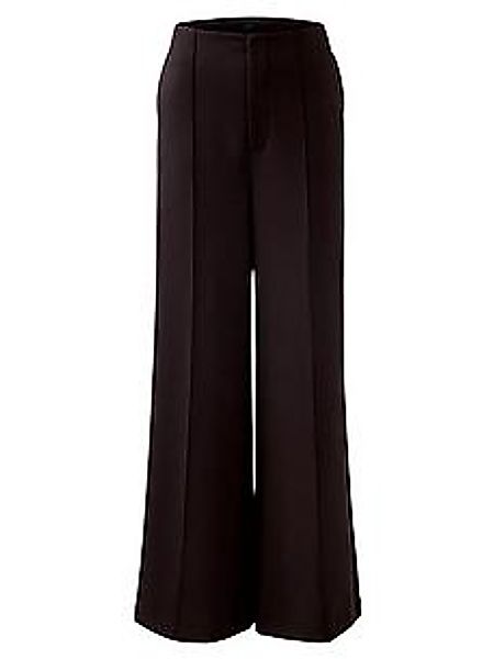 Wide Fit-Jersey-Hose oui braun günstig online kaufen