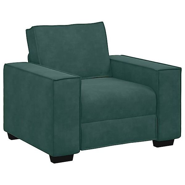 vidaXL Sofa Sessel Dunkelgrün 60 cm günstig online kaufen