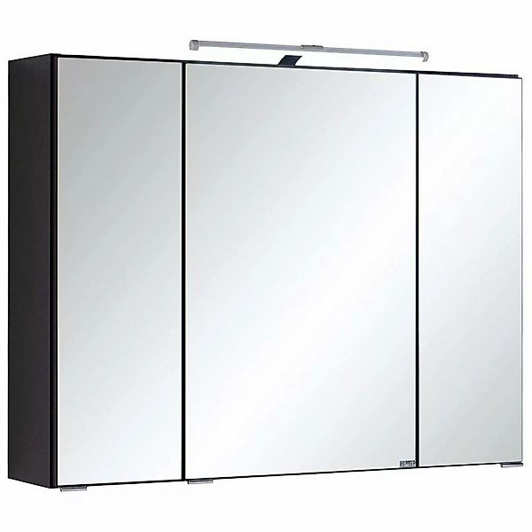 Spiegelschrank COMO-03, grau, B x H x T ca.: 80 x 64 x 20cm günstig online kaufen