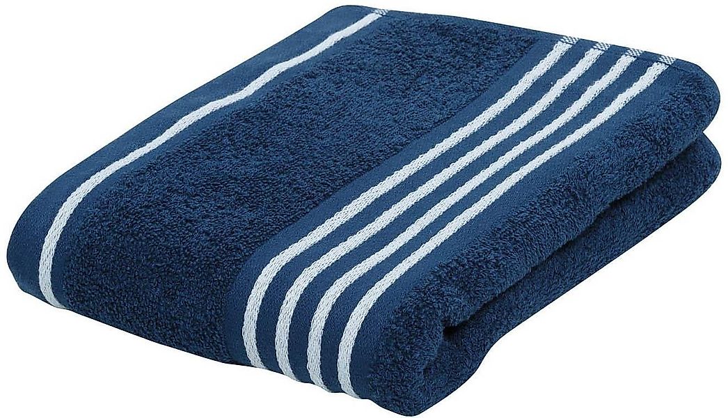 Gözze Badetuch Rio, Walkfrottee (1-St), mit feiner Streifenbordüre günstig online kaufen