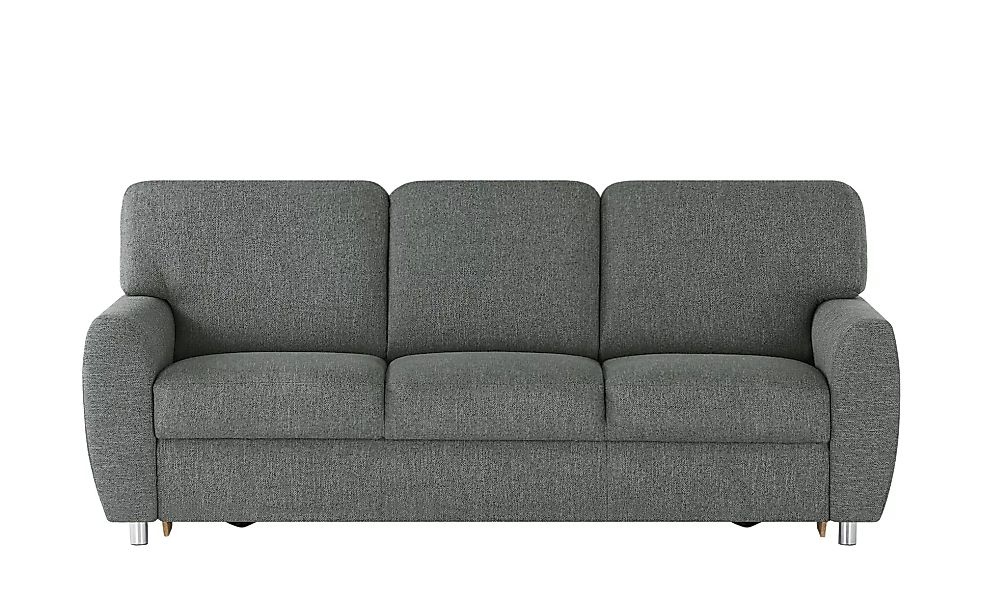 smart Sofa  Valencia - grau - 220 cm - 90 cm - 93 cm - Polstermöbel > Sofas günstig online kaufen