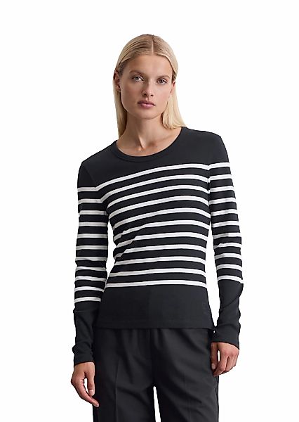 Marc OPolo Langarmshirt "aus reiner Bio-Baumwolle" günstig online kaufen