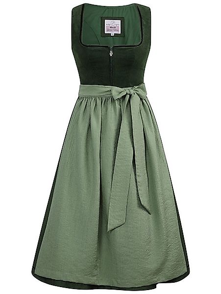 MarJo Dirndl Dirndl Langenstein 65cm Länge flaschengrün günstig online kaufen