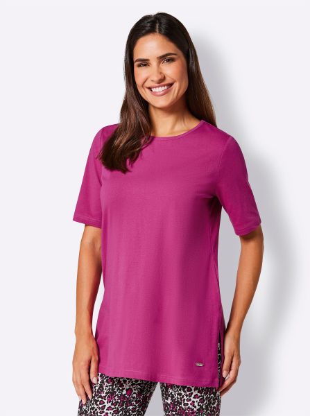 feel good Rundhalsshirt "Longshirt" 1 Stk. tlg. günstig online kaufen