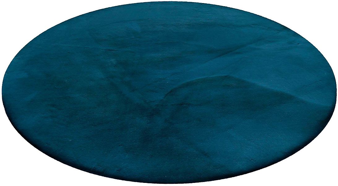 Esprit Hochflor-Teppich »Alice ESP-4377 Kunstfell«, rund, 25 mm Höhe, Kanin günstig online kaufen