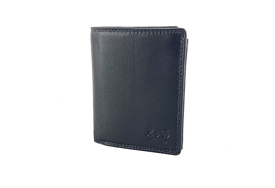 L&B Mini Geldbörse Rindsleder Portemonnaie, RFID-Schutz >2340< kleiner Geld günstig online kaufen