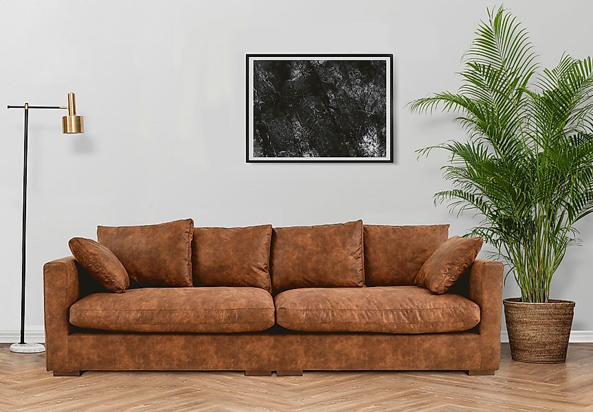 Home affaire Big-Sofa Coray, extra weich günstig online kaufen